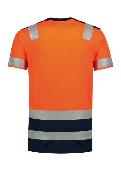 T-Shirt High Vis Bicolor – Bild 6